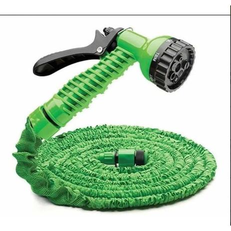 Mangueira Mágica Retrátil Flexível 15m Elástica Nylon Metal Verde - Online Menor preço em Mangueira Mágica Retrátil Flexível 15m Elástica Nylon Metal Verde - Online