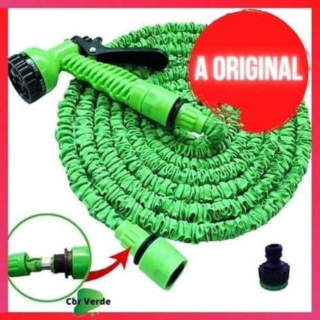 mangueira Original 30m mágica extensível flexível com gatilho 7 jatos - AMVSHOP221 Menor preço em mangueira Original 30m mágica extensível flexível com gatilho 7 jatos - AMVSHOP221