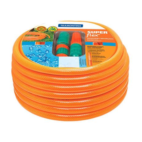 Mangueira para jardim 1/2” Super Flex com engate 20metros Tramontina é boa?