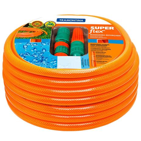 Mangueira Super Flex 12” 20m Laranja 79212201 Tramontina Menor preço em Mangueira Super Flex 12” 20m Laranja 79212201 Tramontina