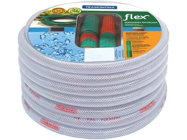 Mangueira Tramontina 30m com Esguicho - Flex 79182306 Menor preço em Mangueira Tramontina 30m com Esguicho - Flex 79182306