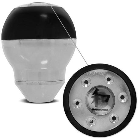 Manopla Cambio Preta Cromada Tuning Bola Com Dispositivo Ré - Serauto Menor preço em Manopla Cambio Preta Cromada Tuning Bola Com Dispositivo Ré - Serauto