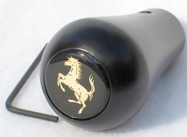 Manopla De Câmbio Luxo Ferrari P/ Réplica Vw Peugeot Citroen - Alumex Menor preço em Manopla De Câmbio Luxo Ferrari P/ Réplica Vw Peugeot Citroen - Alumex