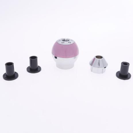 Manopla de Câmbio Universal Redonda Cromada/Rosa/Cromada Serauto Menor preço em Manopla de Câmbio Universal Redonda Cromada/Rosa/Cromada Serauto