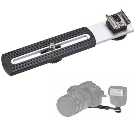 Manopla Flash Bracket com Sapata para Câmera DSLR - CCB001 - Fotobestway Menor preço em Manopla Flash Bracket com Sapata para Câmera DSLR - CCB001 - Fotobestway