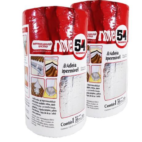 MANTA ASFALTICA 20CM X 10M - NOVE54 2 peças Menor preço em MANTA ASFALTICA 20CM X 10M - NOVE54 2 peças