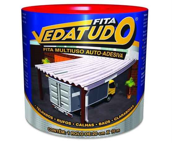 Manta asfáltica adesiva Aluminizada - 20cm x 10m - VEDATUDO - Dryko é boa?