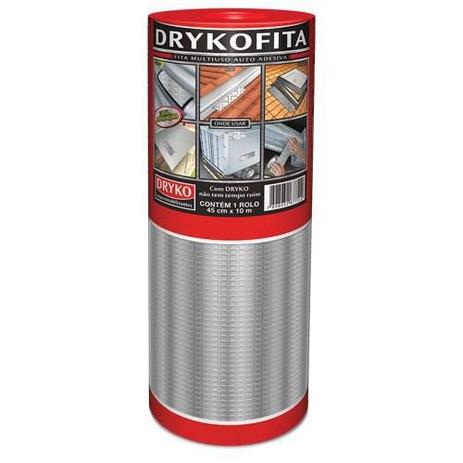 Manta asfáltica adesiva Aluminizada - 45cm x 10m - DRYKO é boa?