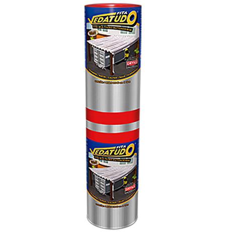 Manta Asfáltica Aluminizada Telhado Auto Adesiva - 60cmx10m - Dryko Menor preço em Manta Asfáltica Aluminizada Telhado Auto Adesiva - 60cmx10m - Dryko