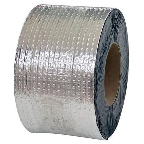 Manta Asfaltica Auto Adesiva Aluminizada 05 Cm X 10 Metros (Kit) 3 rolos - Primer Menor preço em Manta Asfaltica Auto Adesiva Aluminizada 05 Cm X 10 Metros (Kit) 3 rolos - Primer