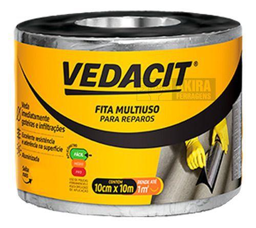 Manta Asfáltica Auto Adesivo Aluminio Vedacit Telha 10cm 10m é boa?