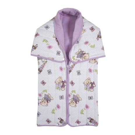 Manta Baby Sac Menina Lynel Ursinha Chuvisco Menor preço em Manta Baby Sac Menina Lynel Ursinha Chuvisco