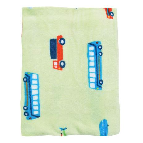 Manta Berço Flannel Transportes - 1,6 x 1,1 m - Corttex Menor preço em Manta Berço Flannel Transportes - 1,6 x 1,1 m - Corttex