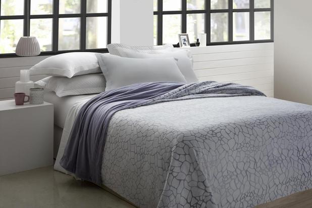 Manta Casal Dupla Face Quartz Lavanda - Corttex Menor preço em Manta Casal Dupla Face Quartz Lavanda - Corttex