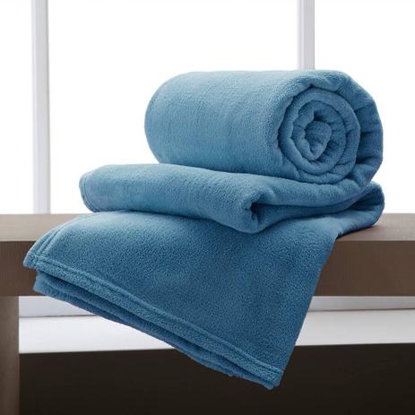 Manta Casal Home Design Azul - Corttex é boa?