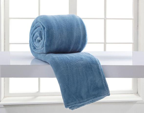 Manta Casal Microfibra Home Design Indigo - Corttex é boa?