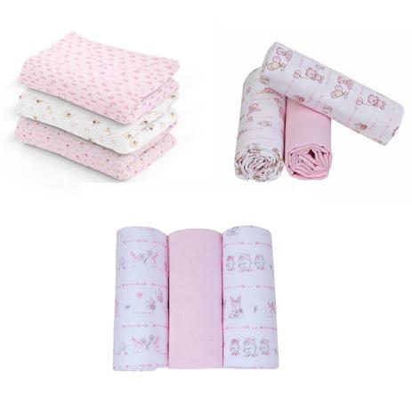 manta cueiro flanelado papi 80 cm x 80 cm 09 unidades rosa Menor preço em manta cueiro flanelado papi 80 cm x 80 cm 09 unidades rosa