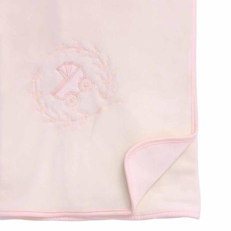 Manta de Bebê em soft bordado Duquesa - Hug Baby Menor preço em Manta de Bebê em soft bordado Duquesa - Hug Baby