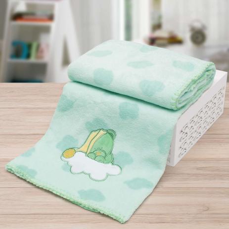 Manta de Bebê Microfibra Soft Antialérgico Bordada Buettner Menor preço em Manta de Bebê Microfibra Soft Antialérgico Bordada Buettner
