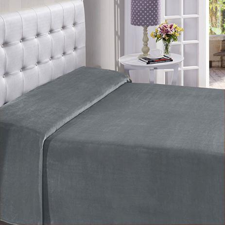 Manta de Microfibra Casal Buettner (1,80 x 2,20m) - Cinza - Bouton Menor preço em Manta de Microfibra Casal Buettner (1,80 x 2,20m) - Cinza - Bouton