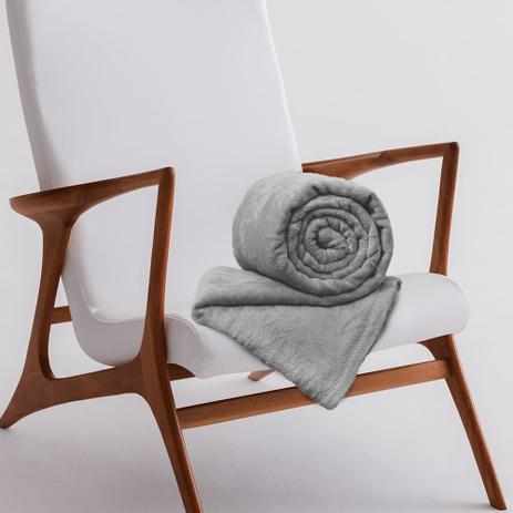 Manta de Microfibra Casal Toque Flannel 1,80m x 2,20m Rozac Cinza é boa?