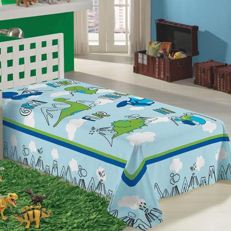 Manta Dino Solteiro 1,50x2,20m Dinossauro Fleece Soft Lepper é boa?