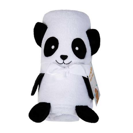 Manta Fleece Bebê Lepper Bordado Bichinhos Panda Menor preço em Manta Fleece Bebê Lepper Bordado Bichinhos Panda