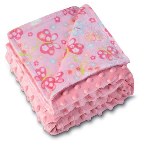 manta fleece bebê menina dupla face estampada com florzinhas mini - Lepper Menor preço em manta fleece bebê menina dupla face estampada com florzinhas mini - Lepper