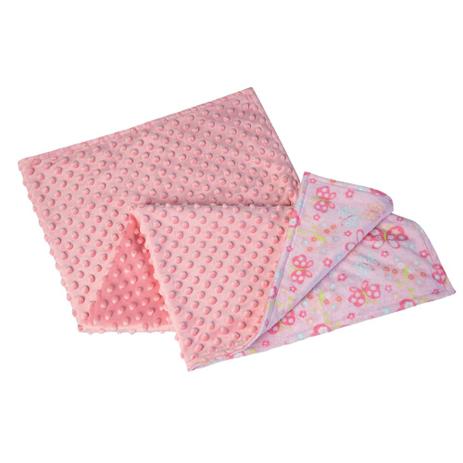 Manta Fleece Infantil Lepper Mini Dupla Face Estampada Rosa Menor preço em Manta Fleece Infantil Lepper Mini Dupla Face Estampada Rosa