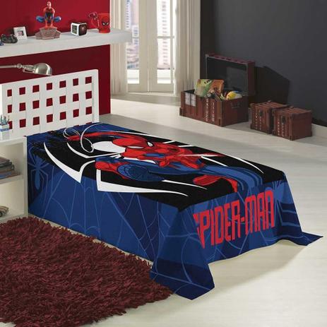Manta Fleece Infantil Menino Spider-Man - Lepper Menor preço em Manta Fleece Infantil Menino Spider-Man - Lepper