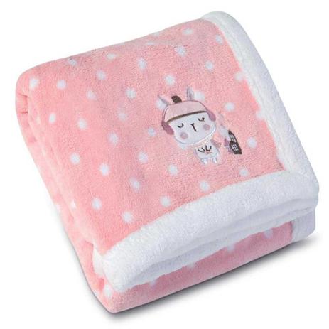 manta fleece menina bordada graciosa coelhinha - Lepper Menor preço em manta fleece menina bordada graciosa coelhinha - Lepper