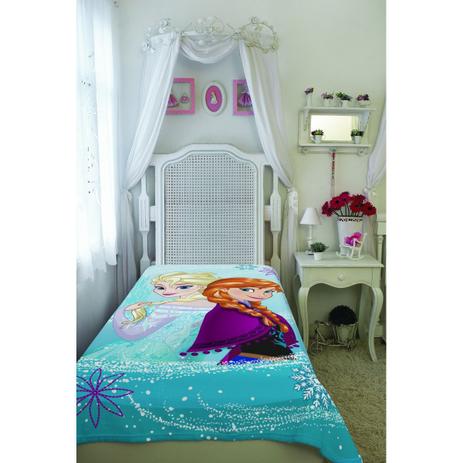 Manta Frozen Fleece Solteiro Estampada 1,50 m x 2,20 m Com 1 peça  - Lepper - Companhia fabril lepper é boa?
