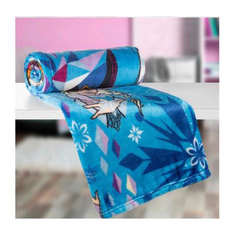 Manta Infantil Fleece Frozen 125x150 cm Lepper 57333 Menor preço em Manta Infantil Fleece Frozen 125x150 cm Lepper 57333