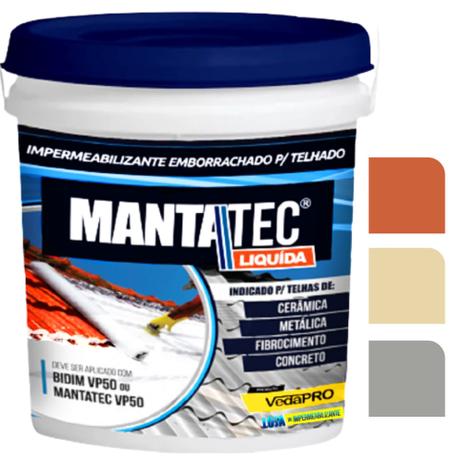Manta Líquida Emborrachada Mantatec 18kg Menor preço em Manta Líquida Emborrachada Mantatec 18kg