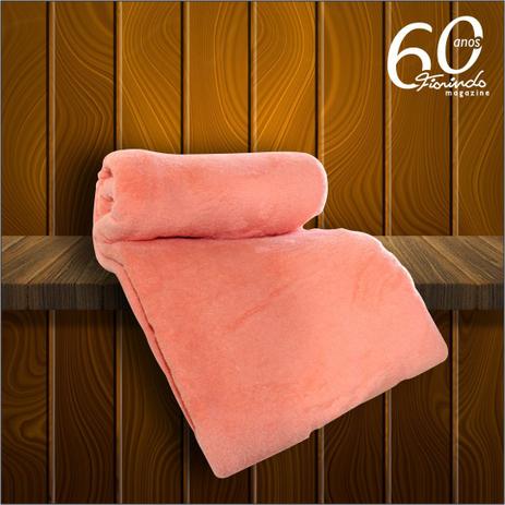 Manta microfibra corttex solteiro 2,00m x 1,50m laranja Menor preço em Manta microfibra corttex solteiro 2,00m x 1,50m laranja