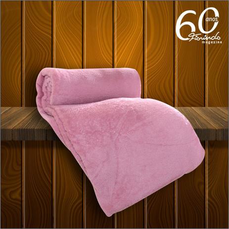 Manta microfibra corttex solteiro 2,00m x 1,50m rosa* Menor preço em Manta microfibra corttex solteiro 2,00m x 1,50m rosa*