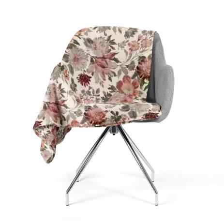 Manta Microfibra Estampada Queen Agata - Bene casa Menor preço em Manta Microfibra Estampada Queen Agata - Bene casa