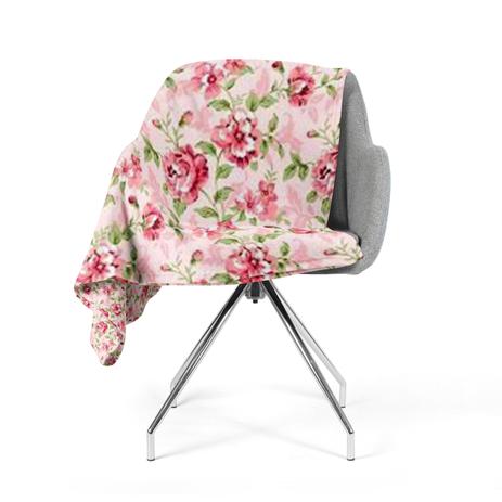 Manta Microfibra Estampada Queen Cristal - Bene casa Menor preço em Manta Microfibra Estampada Queen Cristal - Bene casa