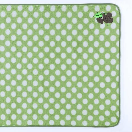 Menor preço em Manta para Berço Microfibra Bear With Pipa Poliéster Personagem Buettner Verde