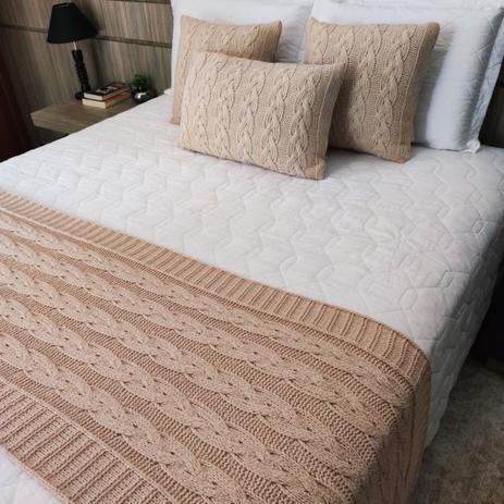 MANTA PESEIRA TRICO CAMA QUEEN 230X60cm USUFRUTO TRICOT - USUFURTO Menor preço em MANTA PESEIRA TRICO CAMA QUEEN 230X60cm USUFRUTO TRICOT - USUFURTO