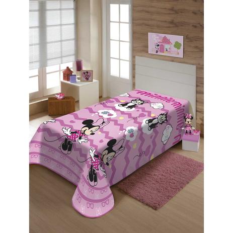 Manta Soft Solteiro Disney Minnie Jolitex Menor preço em Manta Soft Solteiro Disney Minnie Jolitex