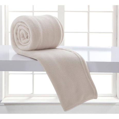 Manta Solteiro Microfibra Home Design Bege - Corttex - Cortex Menor preço em Manta Solteiro Microfibra Home Design Bege - Corttex - Cortex