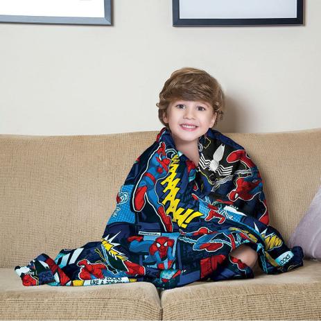 Manta Solteiro Soft Fleece Infantil Microfibra Homem Aranha Lepper Menor preço em Manta Solteiro Soft Fleece Infantil Microfibra Homem Aranha Lepper