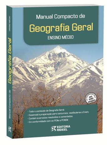 Manual Compacto De Geografia Geral (Ensino Medio) - Rideel Menor preço em Manual Compacto De Geografia Geral (Ensino Medio) - Rideel