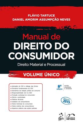 Manual de Direito do Consumidor - Direito Material e Processual - Volume Único Menor preço em Manual de Direito do Consumidor - Direito Material e Processual - Volume Único