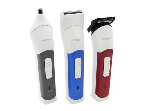 Máquina 3 In 1 Nova Corta Cabelo Barba E Nariz Nhc-2011 Menor preço em Máquina 3 In 1 Nova Corta Cabelo Barba E Nariz Nhc-2011