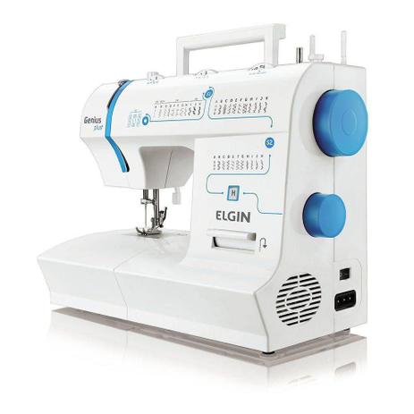 Máquina Costura Genius Plus JX-4035 Elgin Menor preço em Máquina Costura Genius Plus JX-4035 Elgin