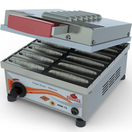 Máquina Crepeira Elétrica para 12 Crepes Suíços Em 5 Minutos 220v - Progás Menor preço em Máquina Crepeira Elétrica para 12 Crepes Suíços Em 5 Minutos 220v - Progás