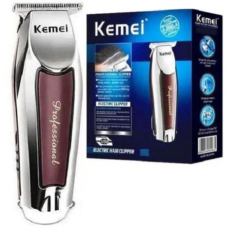 Maquina De Acabamento Cabelo Barba Profissional Sem Fio Kemei Km-9163 é boa?