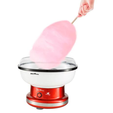 Máquina de Algodão Doce Britânia Cotton Pop BMA01 110v Menor preço em Máquina de Algodão Doce Britânia Cotton Pop BMA01 110v